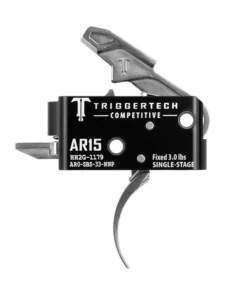 TRIGGERTECH AR15 Single-Stage Competitive Pro Curved Trigger Stainless