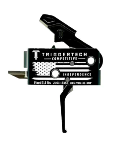 TRIGGERTECH Competitive Flat Trigger For AR-15 Black Flag