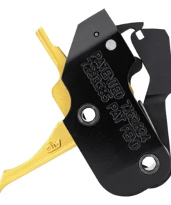 AMERICAN TRIGGER CORPORATION AR-15 Gold Trigger Fixed Flat 5.56mm