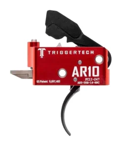 TRIGGERTECH AR .308 Diamond Trigger Black Curved Two-Stage