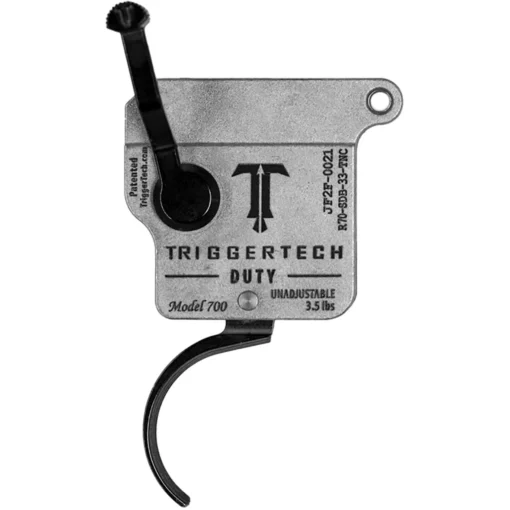 TRIGGERTECH Remington 700 Duty Trigger No Bolt Release Stainless/Black